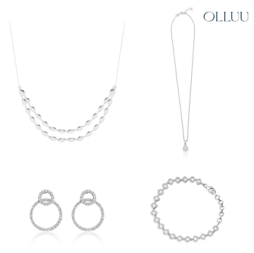 Dainty store silver jewlery