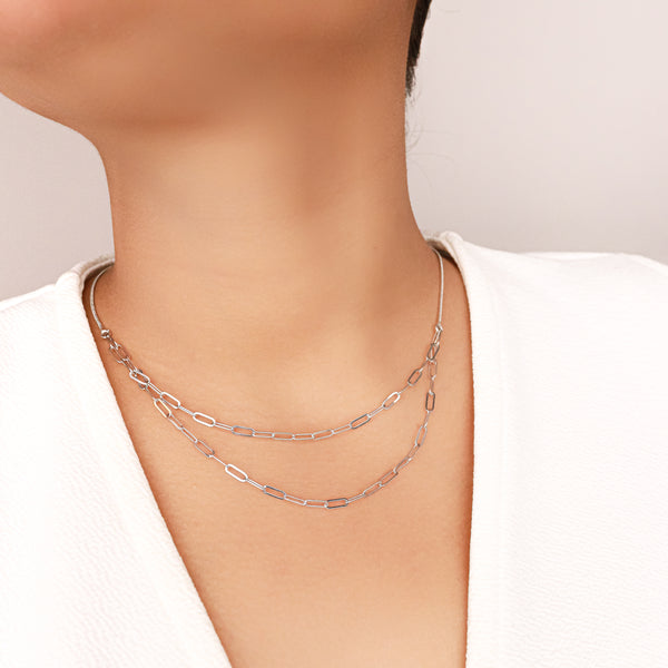[PRIMAUTE] 韓国☆IU着用☆Square Cubic layered Necklace Amazon.com: PRIMATORIA Layered Gold Choker Necklace for