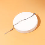 Load image into Gallery viewer, OLLUU Silver Simple Stick Bracelets