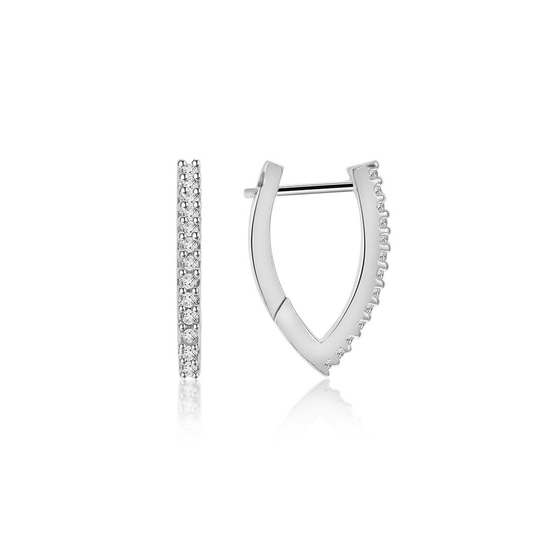 original silver earrings online shopping
