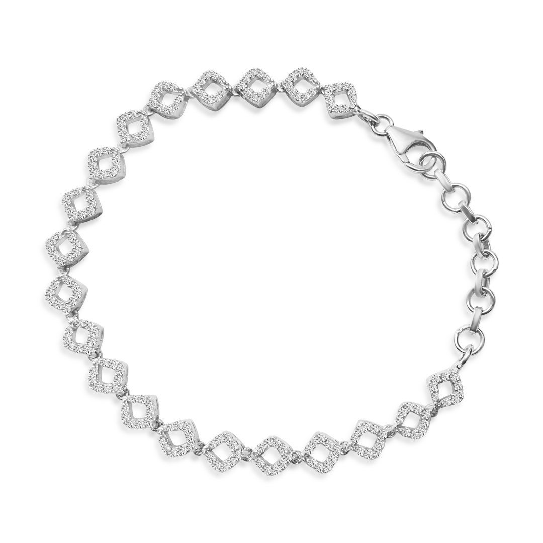 pure silver bracelet for womens