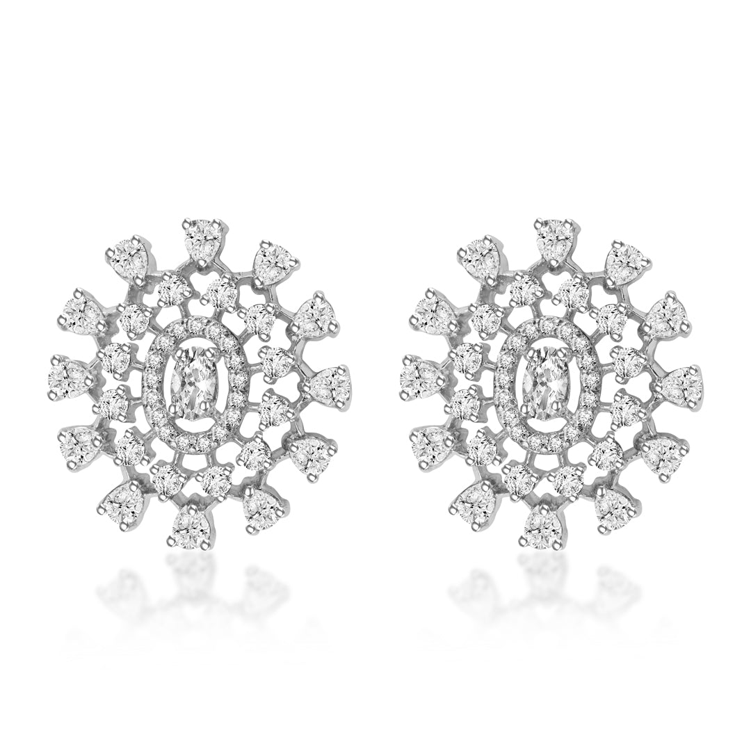 silver necklace set online shopping