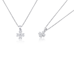 Load image into Gallery viewer, silver pendant necklace, silver pendant for girls
