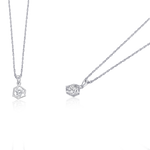 Load image into Gallery viewer, Hexagonal Pendant, sterling silver pendants

