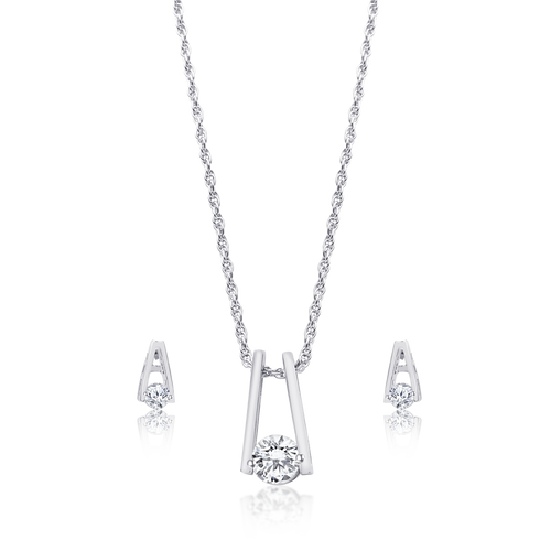 Silver Necklace Set, Sterling Silver Pendant, Diamond Necklace, Rhodium-Coated Jewelry, Adjustable Rope Chain, Non-Allergenic Jewelry, 925 Stamped Necklace, Authentic Silver Pendant, Solitaire Diamond Pendant, Stylish Necklace Set, Elegant Silver Jewelry, Women's Fashion Necklace, High-Quality Silver Set, Statement Pendant, Unique Necklace Design, Timeless Elegance Jewelry, Fashionable Silver Necklace, Premium Jewelry Set, Gift Ideas for Her, OLLUU Necklace Set with Warranty,