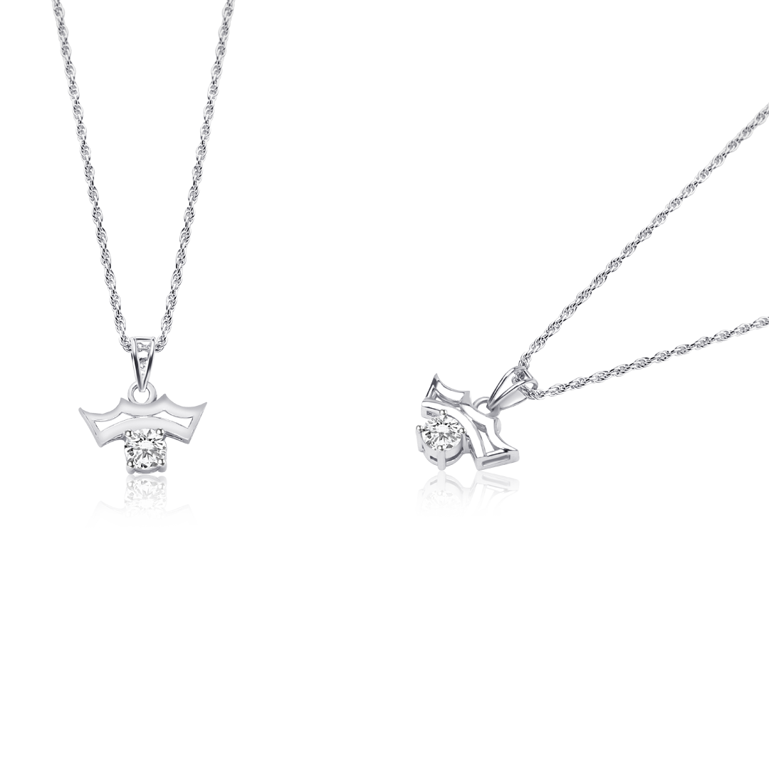 pure silver pendant