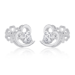 Load image into Gallery viewer, Heart Shaped Stud Earrings Online
