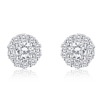 Load image into Gallery viewer, Cubic Zircon Stud Earrings
