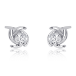 Load image into Gallery viewer, Cubic Zircon Stud Earrings Online

