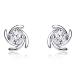 Load image into Gallery viewer, Cubic Zircon Stud Earrings
