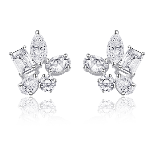 silver diamond stud earringsSilver earrings, Large diamonds, Cubic zirconia, Sterling silver, Hypoallergenic jewelry, Rhodium-coated, Authenticity stamp, 6 months warranty, Luxury earrings, Exquisite design, Non-allergic earrings, Statement jewelry, Elegant accessories, High-quality craftsmanship, Fashion earrings, Precious stones, Sparkling jewelry, Top earrings, Pure silver, OLLUU collection,