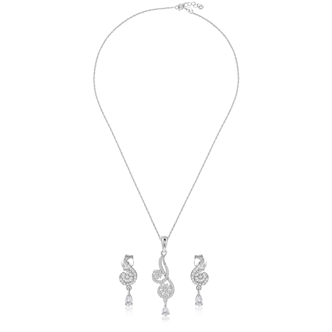 silver necklace for girls 
