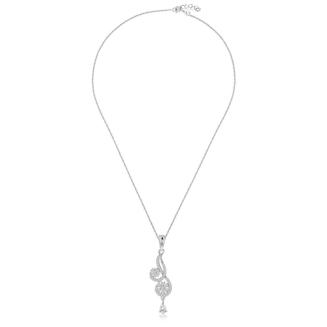 buy silver necklace for girls