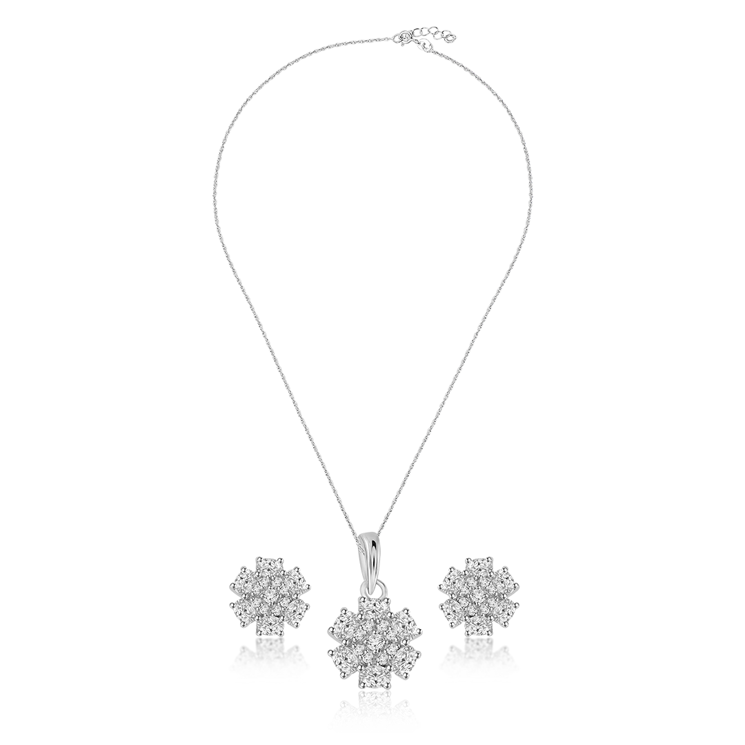 silver necklace design 